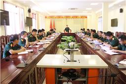 Tổng cục Chính trị khảo sát thực hiện Quy chế công tác kế hoạch tổng hợp tại tỉnh Lạng Sơn